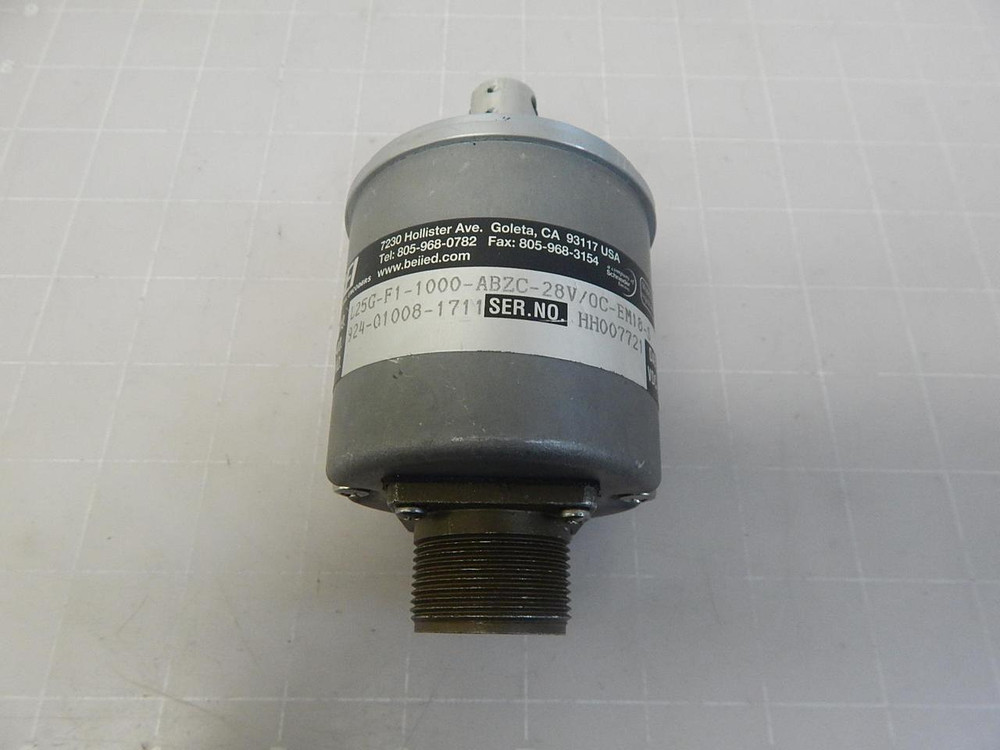 BEI L25G-F1-1000-ABZC-28V/OC-EM18-S 924-01008-1711 ROTARY ENCODER T64855