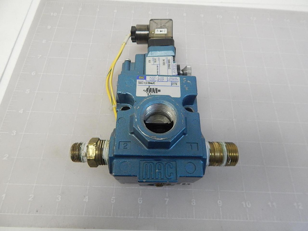 MAC 56C-13-504JC 130B-504JC SOLENOID VALVE ASSEMBLY T64953