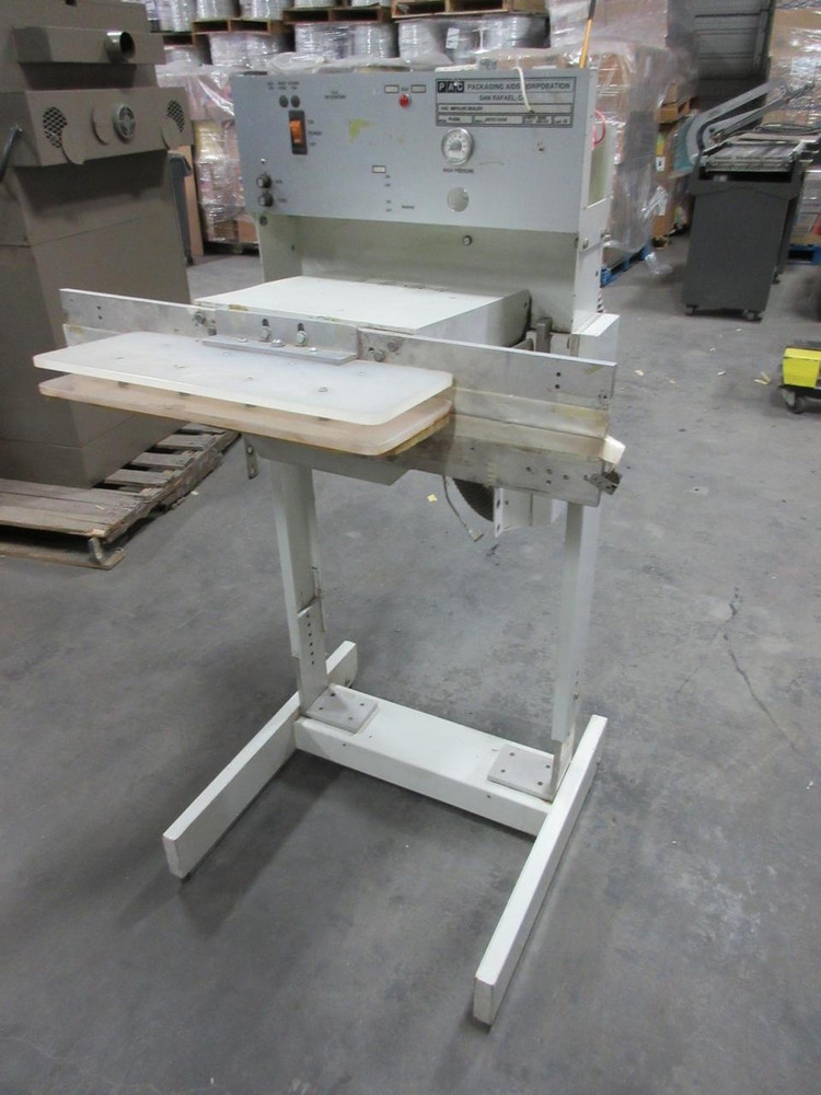 PAC PACKAGING AIDS PI-G30 PNEUMATIC IMPULSE SEALER T72692