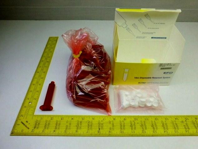 EFD 5111LBP-B DISPOSABLE BARREL PISTON CLEAR T14383