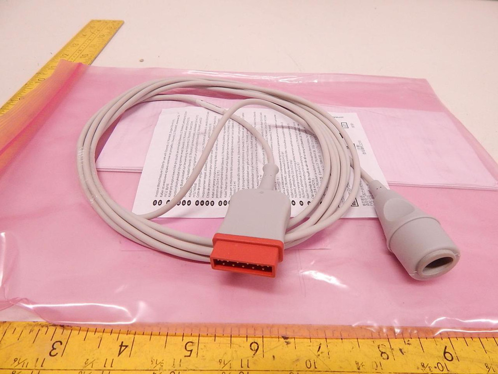 GE GENERAL ELECTRIC HEALTHCARE 2021197-001 INVASIVE BLOOD PRESSURE CABLE T74808