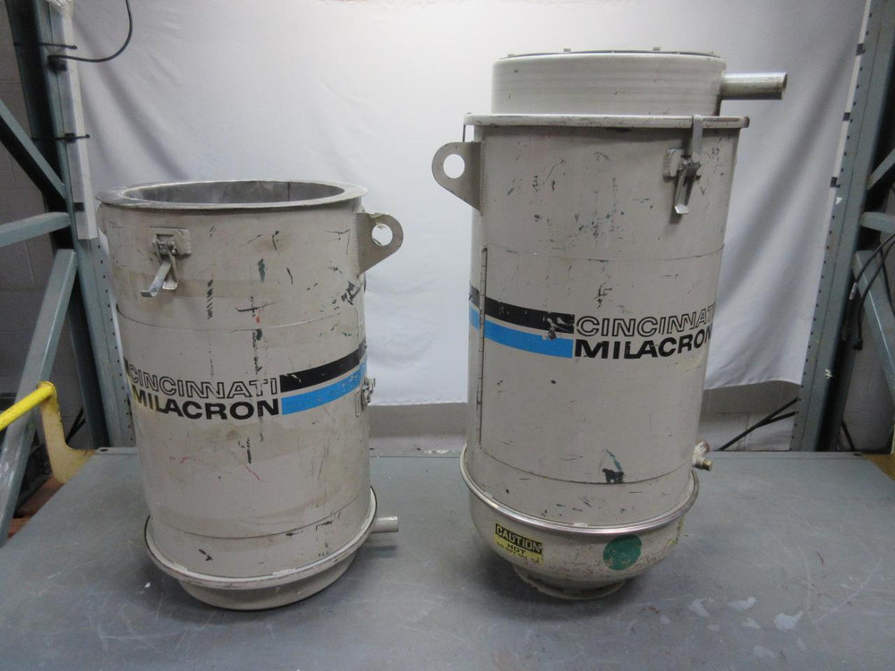 LOT OF 2 CINCINNATI MILACRON HOPPERS