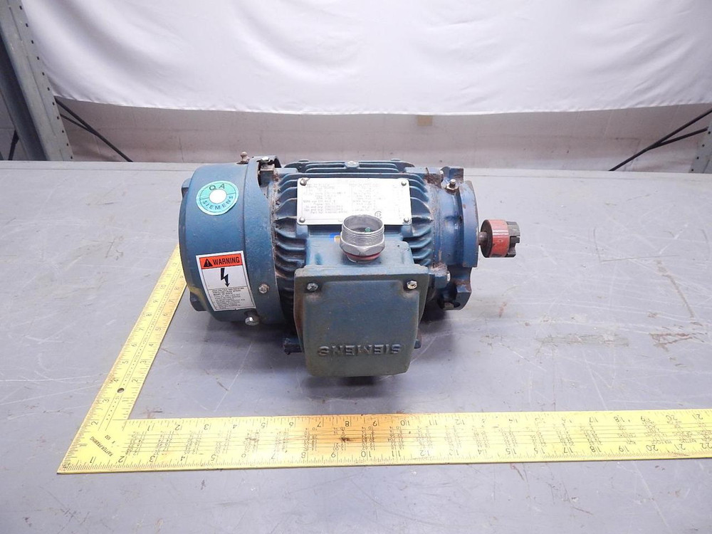 SIEMENS RGZESD MOTOR 2HP T75809