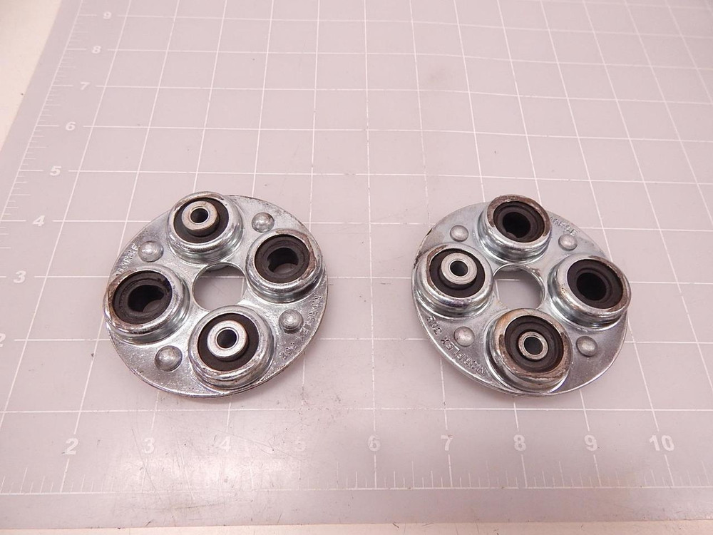 LOT OF 2 MORFLEX MORSE 302 ELASTOMERIC COUPLER COUPLING T77267