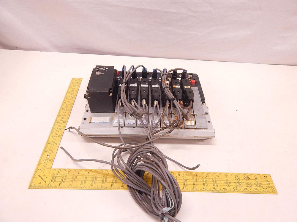 FESTO IIFG-02-1/4-8 SOLENOID VALVE MANIFOLD T76279