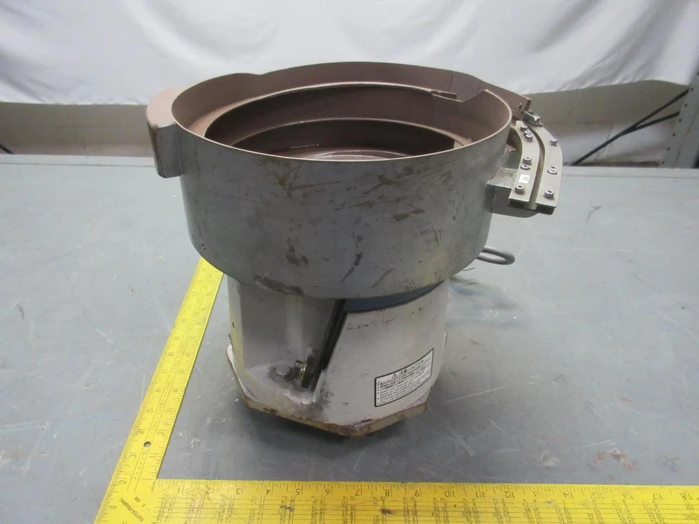10" SHINKO EA-20 VIBRATORY BOWL FEEDER T76346