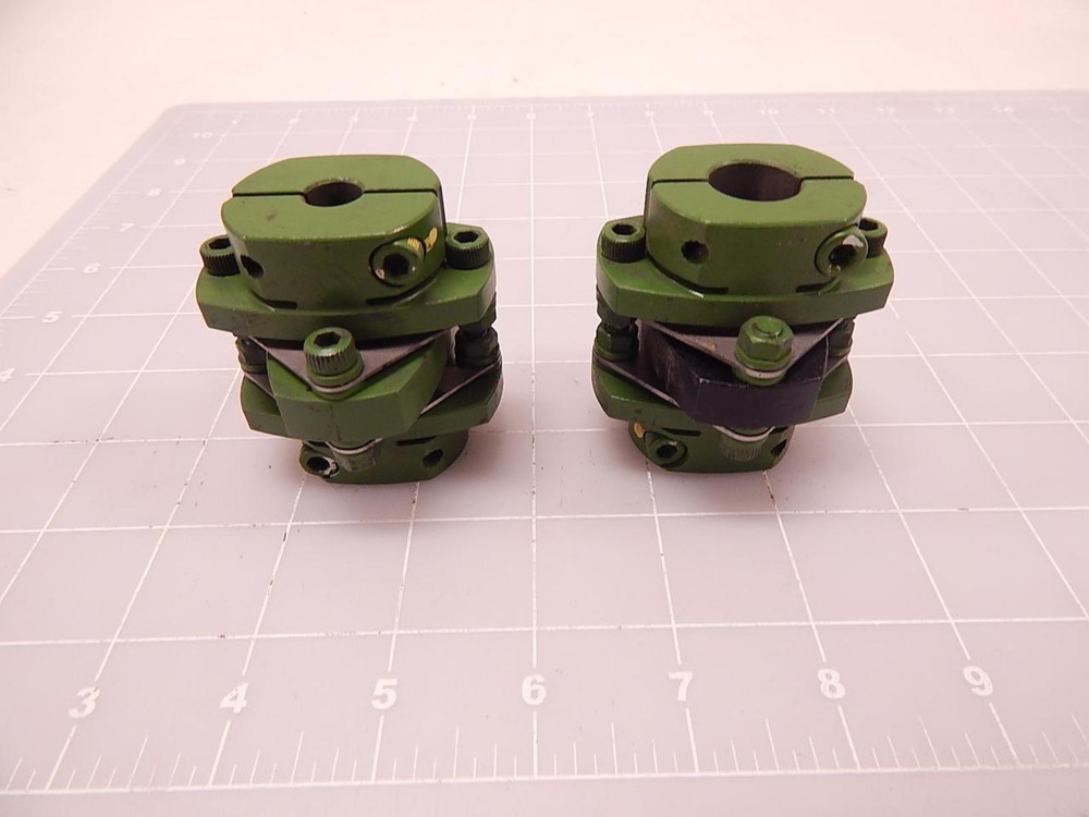 LOT OF 2 16MM TO 10MM MOTOR SHAFT ADAPTER CONNECTOR T76694