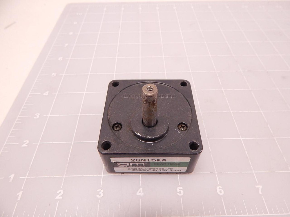ORIENTAL MOTOR 2GN15KA MOTOR GEAR HEAD T76727