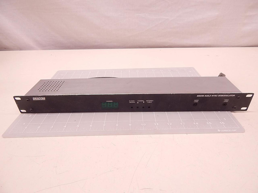 DRACOM 805DM AGILE NTSC DEMODULATOR T76566