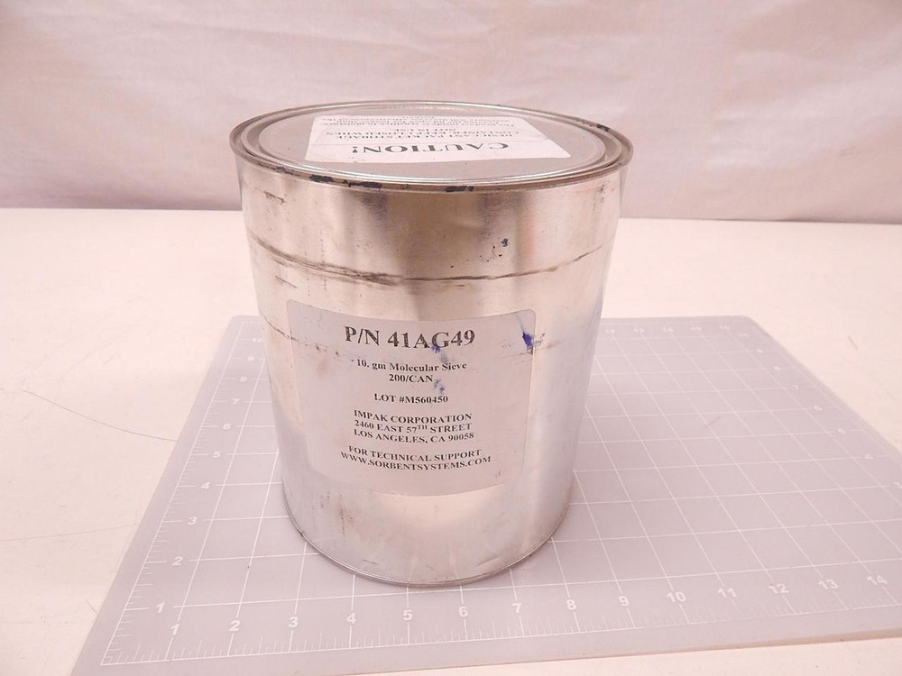 IMPAK 41AG49 10. GM MOLECULAR SIEVE T77508