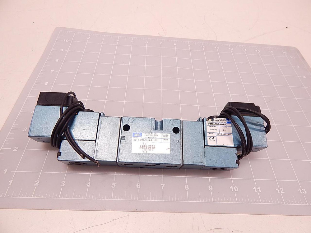 MAC 821C-PM-681AA-152 PME-681AAAA SOLENOID VALVE ASSEMBLY T77702