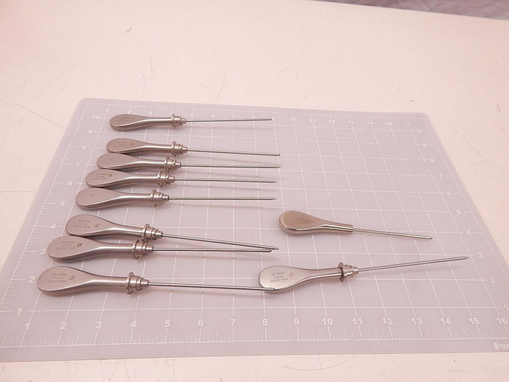 LOT OF 10 KARL STORZ 28302 BU 28302 BV SHARP OBTURATORS T78627