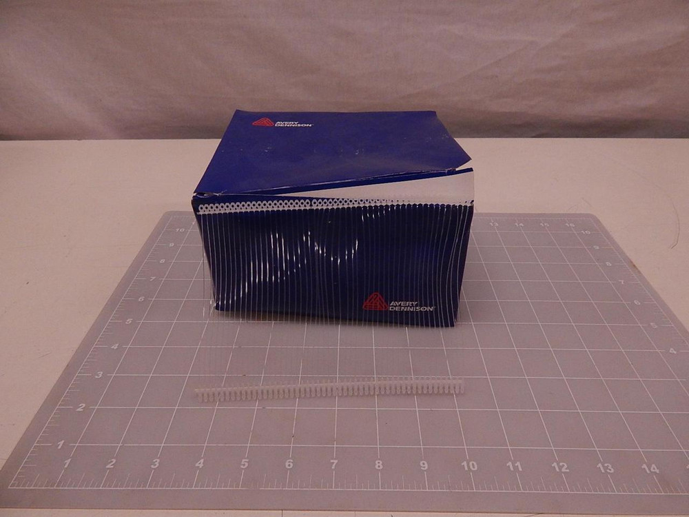 LOT OF 36000 AVERY DENNISON 11015 LOOP FASTENER T80306