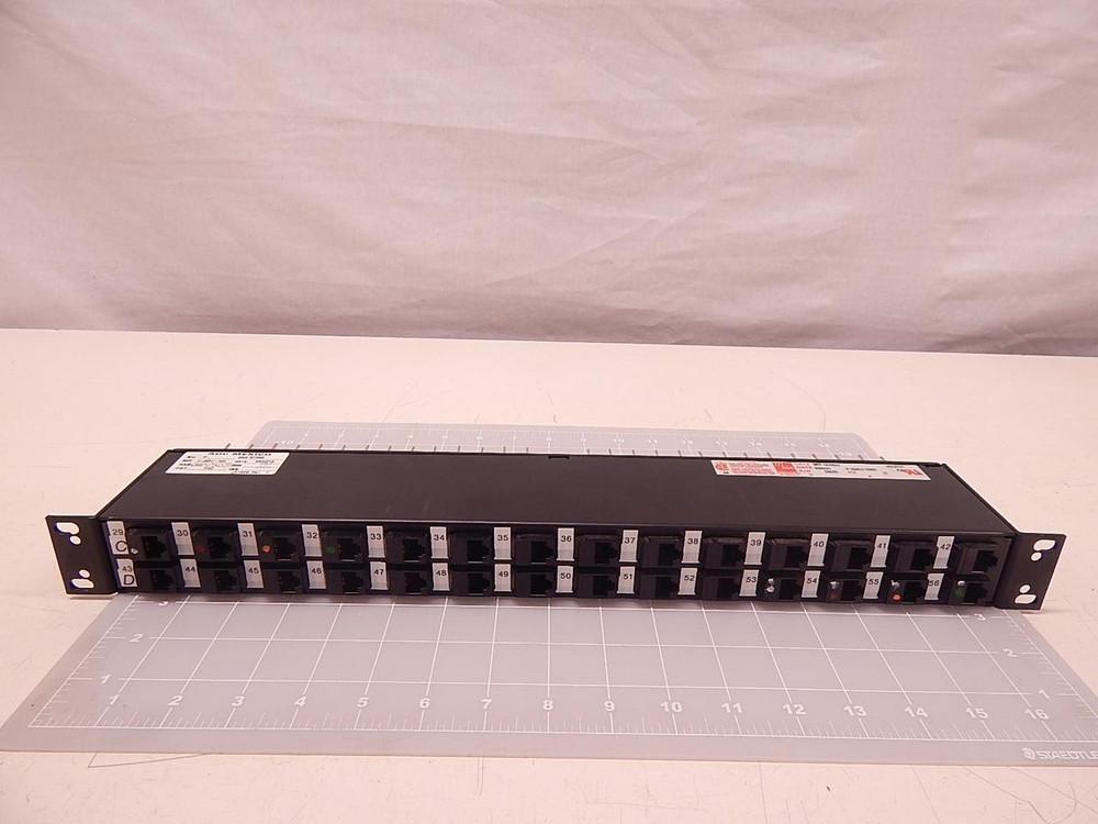 ADC MPP-GDXBA1 MODULE PATCH PANEL 28 CHANNEL T80553