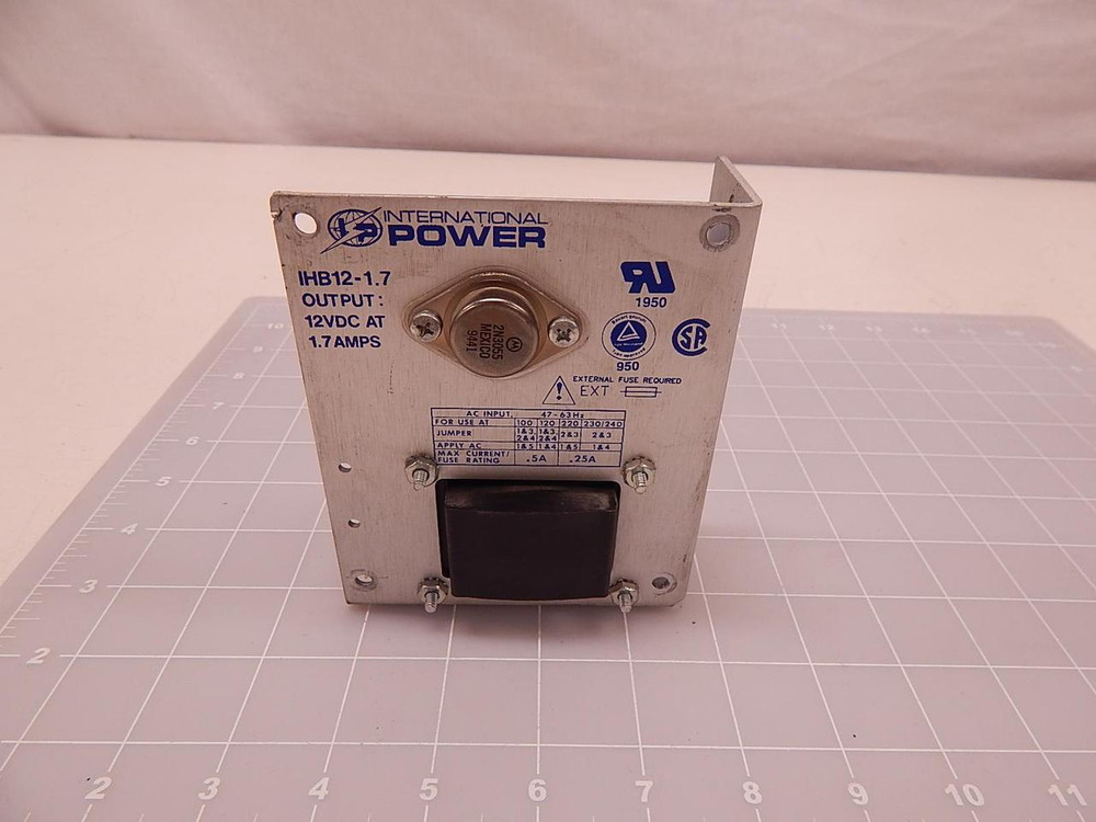 INTERNATIONAL POWER IHB12-1.7 DC POWER SUPPLY T80963