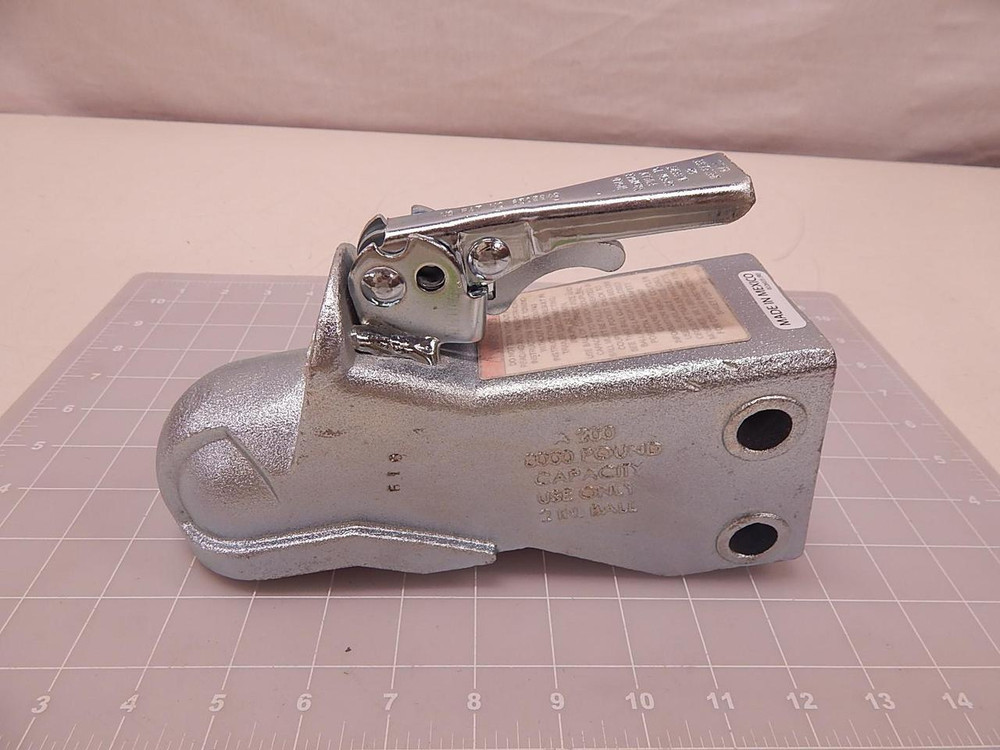 BUILDOG TRAILER HITCH COUPLER FOR 2'' BALL 8000 LBS CAP