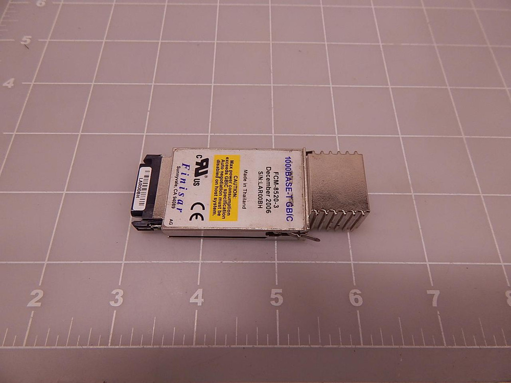 FINISAR FCM-8520-3 1000 BASE-T GBIC TRANSCEIVER T81035