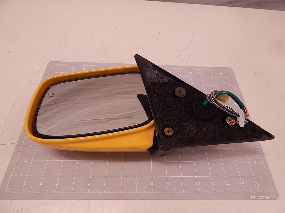 SUBARU TEM 42293 91031AE44BNN YELLOW LH LEFT SIDE POWER MIRROR T81442