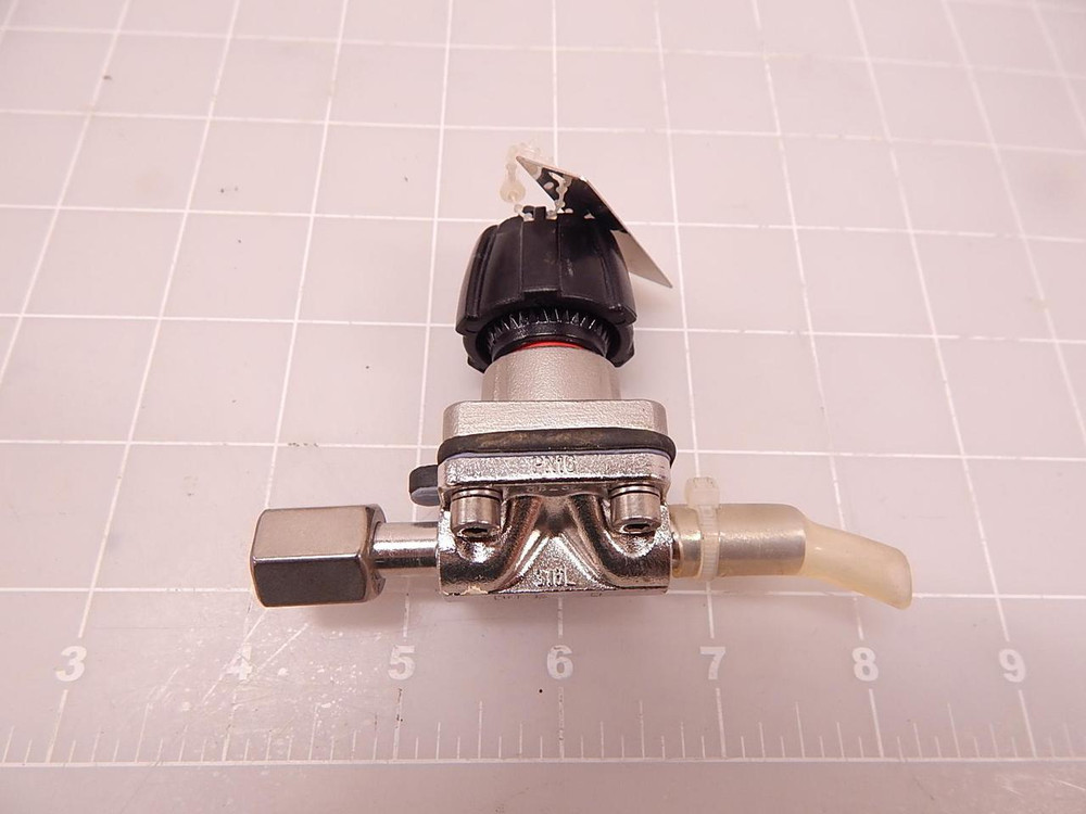 GEMU 601 6D 0345A0 S I-DE-88070817-00-2103575 SANITARY DIAPHRAGM VALVE MANUALLY OPERATED T82260