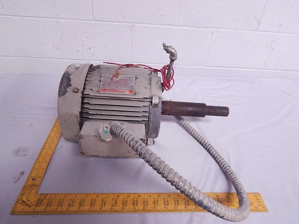 GE GENERAL ELECTRIC 5K182AL214D INDUCTION MOTOR 230/460 V 3 HP 1725 RPM T82392