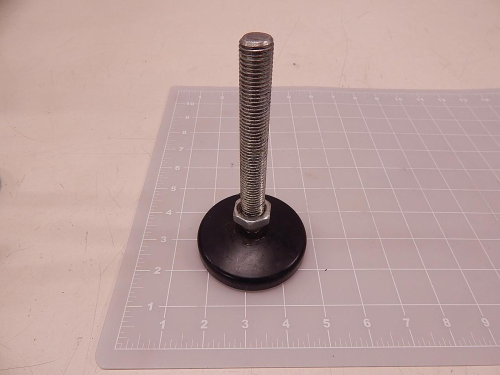 LOT OF 4 M16-2.0 X 110 MM STEEL CONSTRUCTION INDUSTRIAL FEET MOUNTS T83844