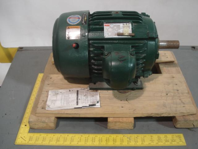 DAYTON 4FM38C PREMIUM EFFICIENCY AC MOTOR 10HP460 V3PH 1755 RPM 215T FRAME
