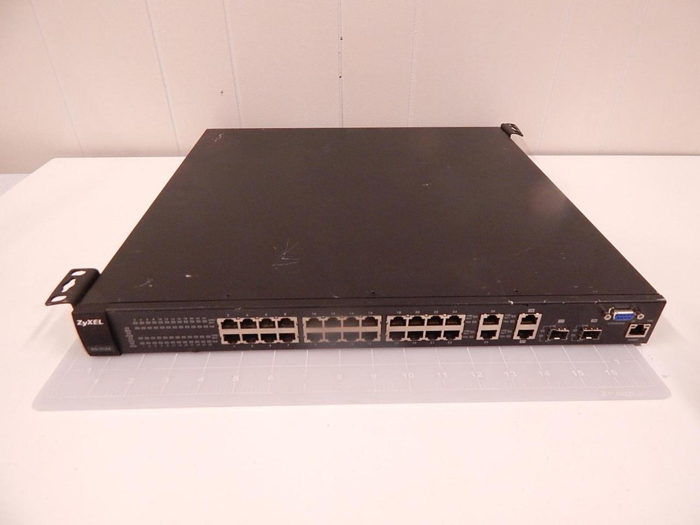 ZYXEL COMMUNICATIONS CORPORATION ES-3124PWR MANAGED SWITCH WITH POWER OVER ETHERNET