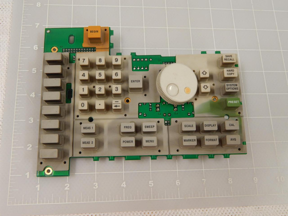 HP HEWLETT PACKARD 08711-60101 B-3203-45 FP KEYBOARD T84370