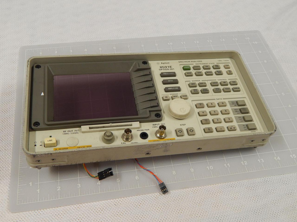 AGILENT/HP 08590-60405 8591E SPECTRUM ANALIZER FRONT PANEL T84374