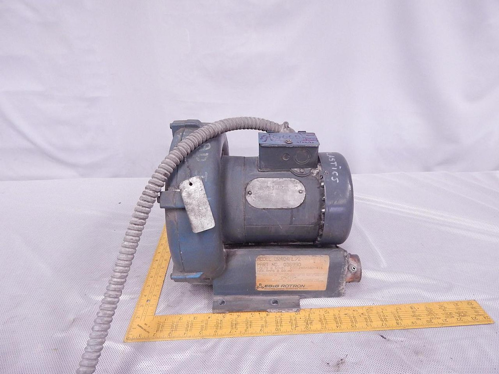 EG&G ROTRON R606183A DR404AL72 036990 BLOWER 1 HP 3450 RPM T84864