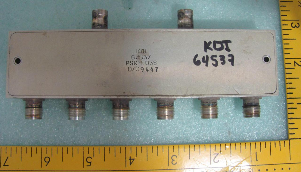 KDI 64537 PSK-E05S 6-WAY POWER DIVIDER T7168