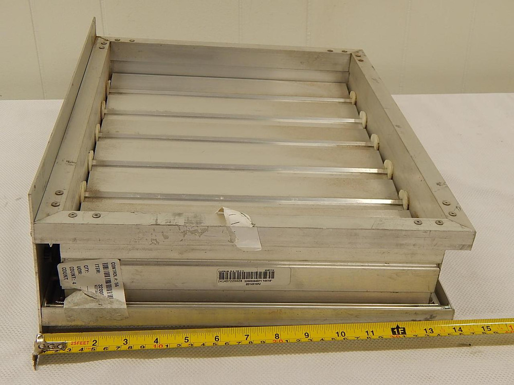 CAPRUM HONEYWELL ZD14X18/U 32005564071 RECTANGULAR PARALLEL BLADE DAMPER T86247