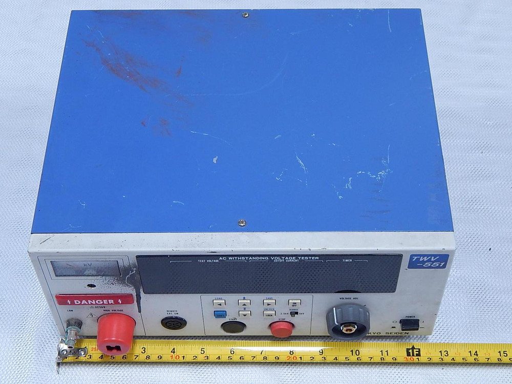 TOKYO SEIDEN TMV-551 WITHSTANDING VOLTAGE TESTER T86380