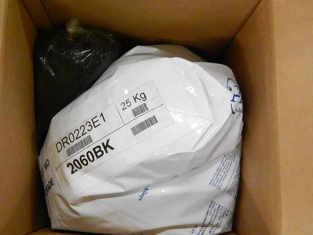 LOT OF 55 LBS APA ADVANCED POLYMER ALLOYS DR0223E1 2060BK CRYN 2060BK THERMOPLASTIC RUBBER T87329