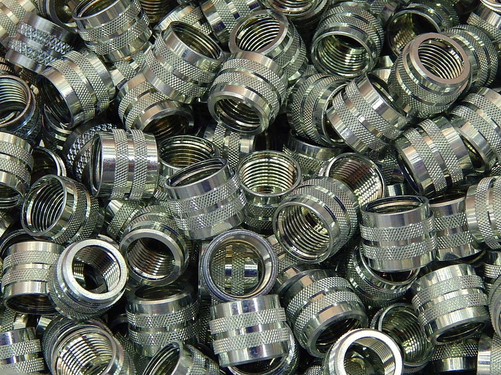 LOT OF 900 0845805014 NUT SUB MINI(ZN) COMM NI 9912 T87371