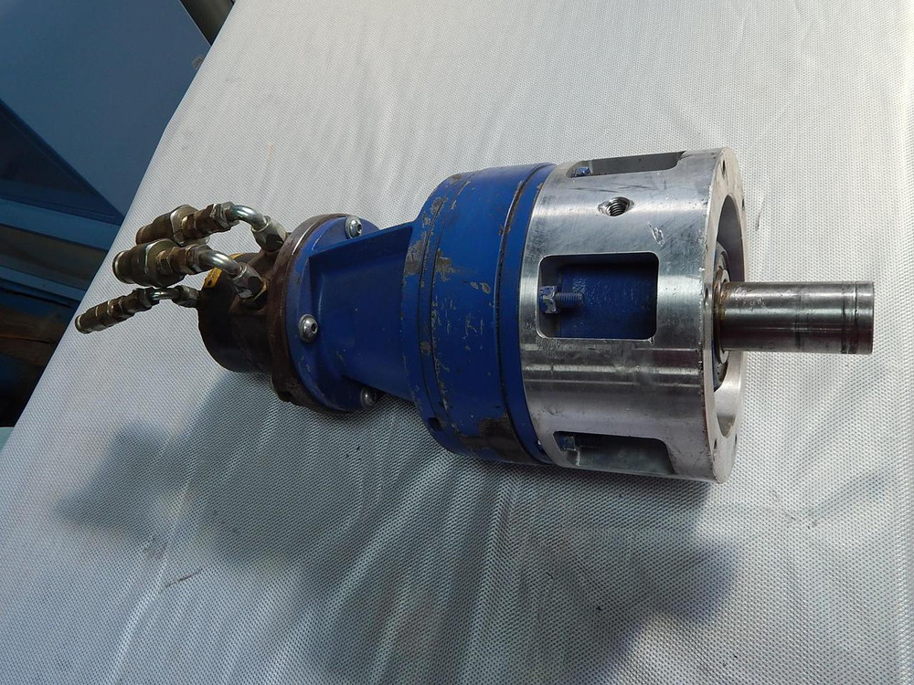 VALVCON JS-6140Y-25 116A-054-BS0 MOTOR W/ GEAR REDUCER 9.25 HP 1750 RPM 7900 IN-LBS TORQUE T88037