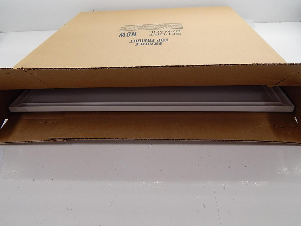 LOT OF 7 KRUEGER V323152 1100 1104 STEEL ARCHITECTURAL PERFORATED DIFFUSER WITH SQUARE OR RECTANGULAR NECK (CURVED BLADE) 22 X 22 IN 8 X 8 IN T88865