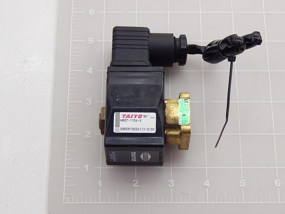 TAIYO-HERION HR07-11S4-X 2AC-08M20 SOLENOID VALVE T89106