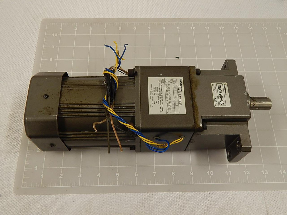 Panasonic M9GE9B-CB, M9CBIC90G4L Compact AC Geared Motor T85624 For Sale