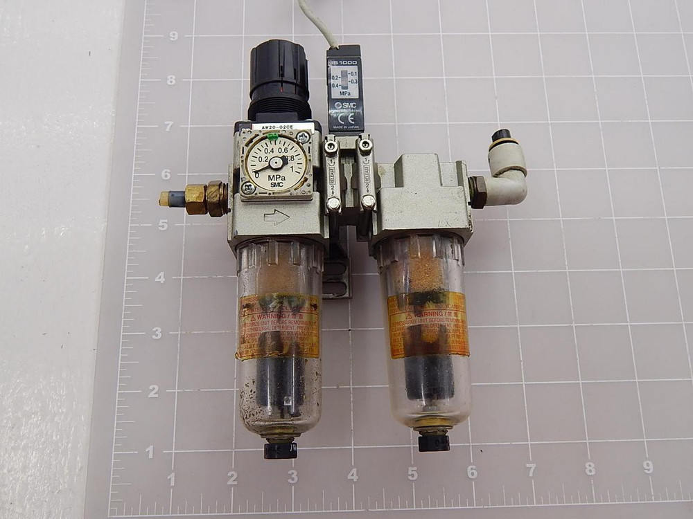 SMC AW20-02CE Pneumatic Filter Regulator T89787 For Sale