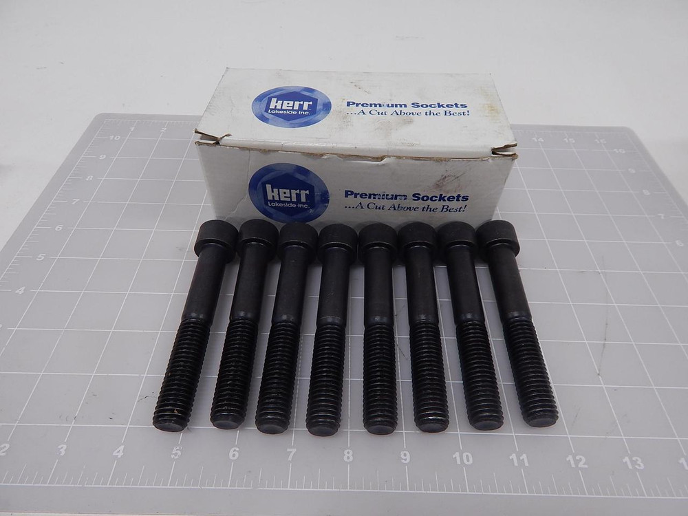 Lot of 8 Kerr Lakeside 62C400KCS/X 5/8-11 x 4 SKT Cap Screws T90038 For Sale