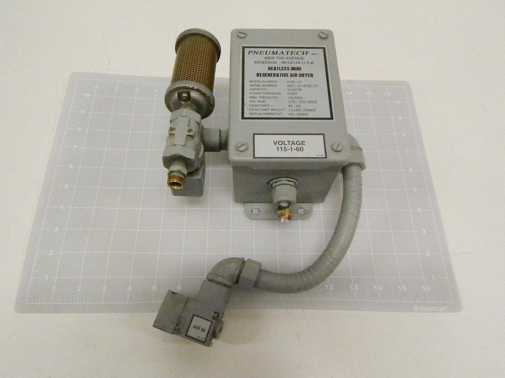 Pneumatech PHM-10 Heatless Mini Regenerative Air Dryer T73394 For Sale