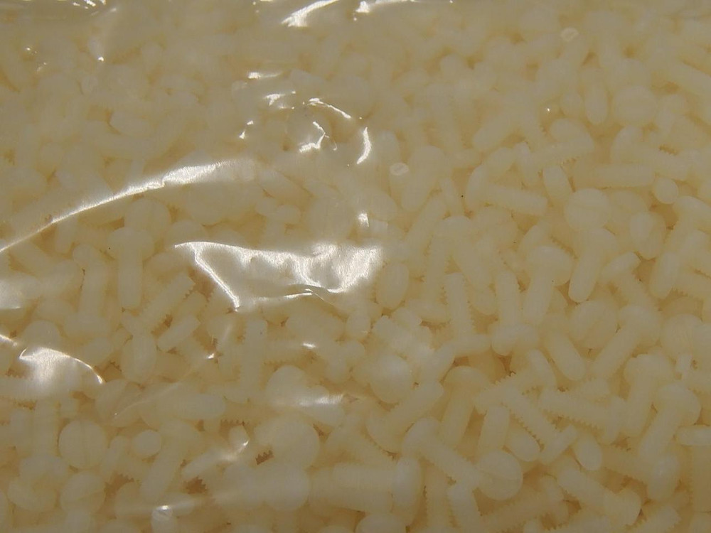 Lot of 2400 0191455 6-32 x 3/8 Nylon Screws T90170 For Sale