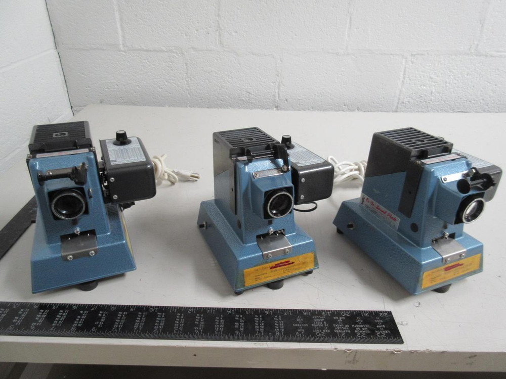 Lot of 3 A/V Concepts CR-150-N Projector, Controlled Reader T90811 For Sale