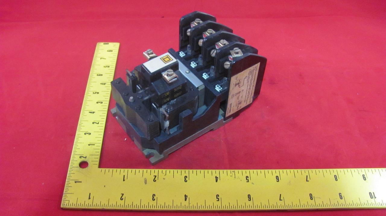 SQUARE D 8501 H040 RELAY T9153