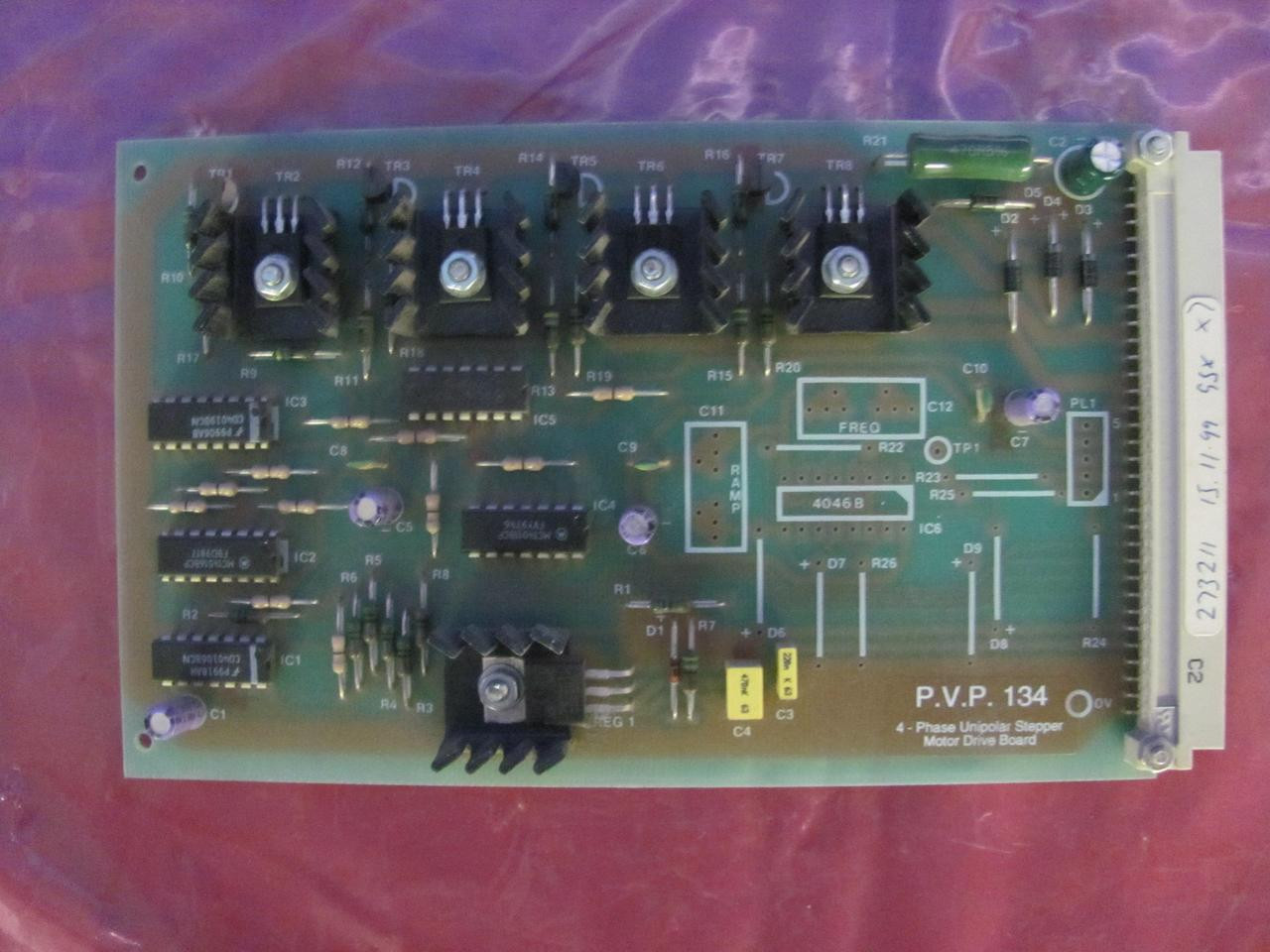 PVP134 4 PHASE UNIPOLAR STEPPER MOTOR DRIVE BOARD T6337