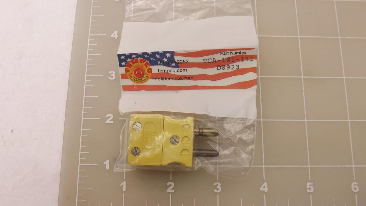 TEMPCO TCA-101-112 SOLID PIN PLUG T22843