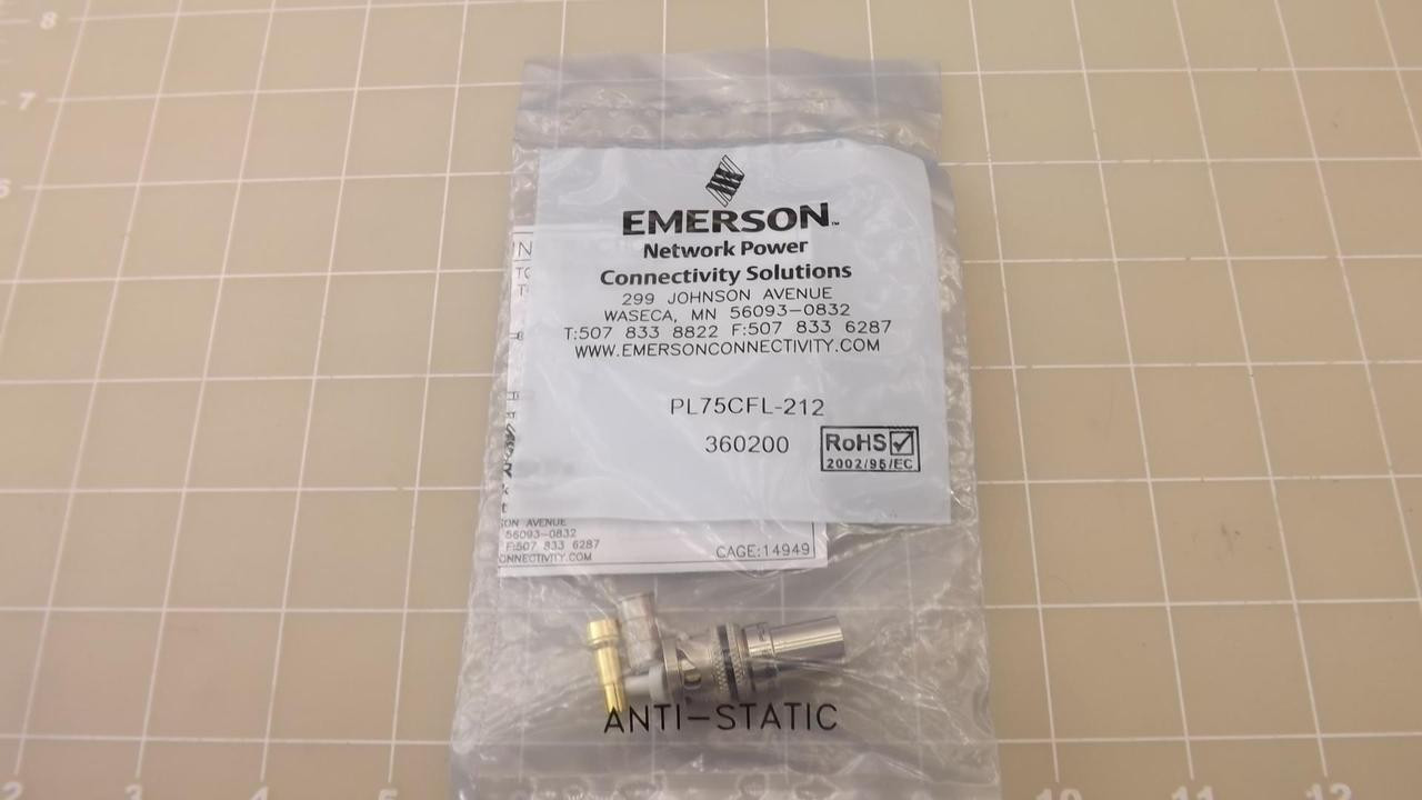 EMERSON PL75CFL-212 360200 CONNECTOR DATABUS T24080