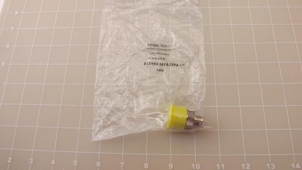 AMPHENOL D38999/26FA35PA-LC CIRCULAR CONNECTOR T24879