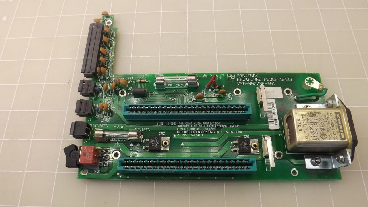 POSITRON 220-000236-401 BACKPLANE POWER SHELF T26015